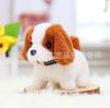 Cachorrinho Elétrico Simulador, Coelho de Pelúcia que Late, Anda e Abana o Rabo, Cachorro Brinquedo Eletrônico, Brinquedos de Barraca de Rua do Tiktok Atacado