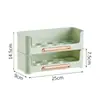 Caja de Almacenamiento de Huevos para Puerta Lateral de Refrigerador, Caja de Huevos Grande de Tres Niveles para el Hogar, Gadget Creativo de Almacenamiento de Cocina Multicapa