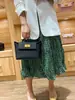 Bolsa Nueva de Alas 2022 2424 Bolso Cruzado Kelly Portátil Moda Bolso de Bola Joker Bolso de Mujer Color Crema
