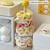 Estante de Almacenamiento de Gomas para el Pelo con Forma de Intestino Grueso de Madera, Gomas para el Pelo de Alto Valor, Cintas para la Cabeza, Flores para la Cabeza, Pinzas de Tiburón, Almacenamiento, Estante de Exhibición de Accesorios para el Cabello, Otros