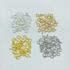 Accesorios para Joyería DIY Tornillos de Ojo de Oveja Electrochapados, Tornillos de Cuerno de Oveja, Tornillos Autorroscantes, Materiales para Joyería al por Mayor 1000/Paquete