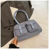 Bolso de Gran Capacidad para Desplazamiento para Mujer 2025 Verano Nueva Moda Bolso de Hombro Único Axilar Bolso Boston Portátil de Alto Valor