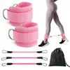 Correas de Tobillo para Fitness Entrenador de Piernas y Glúteos Anillos de Tobillo Correas para Piernas Correas de Tobillo para Máquina de Cable Entrenador