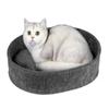 Ninho de Feltro Personalizado de Fábrica para Gatos Gatinhos Ninho para Cães e Gatos de Estimação Quarto de Gato Bacia de Feltro Semi-fechada para Gatos