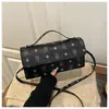 Bolsos para Mujer 2025 Nuevo Estilo Hombro Único Cruzado de Mano Boston Estampado Lindo Bolso Almohada Sentido de Moneda Bolso de Mujer