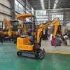 Fornecimento Direto da Fábrica Escavadeira de 1-8 Toneladas Escavadeira Mini Opcional Motor Euro V Agrícola para Pomar Escavadeira de Esteiras