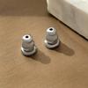 Venta al por mayor de accesorios de joyería DIY, tapones para los oídos de calabaza antideslizantes, pendientes, accesorios, tapón trasero fijo anticaída, tapón para los oídos 2072