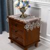 Encaje Estilo Europeo Estilo Americano Moderno Encaje Grueso Cubierta de Mesa de Noche Tela de Mesa Mantel Tela de Mesa de Café Cubierta de Refrigerador Aire Acondicionado Cubierta Antipolvo
