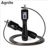 Cuerda de saltar Deli Angelite F4137S de acero para carreras, longitud ajustable, para entrenamiento físico, antideslizante, 2,8 m
