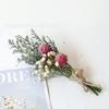Buquê Pequeno de Aromaterapia com Rosa e Gipsofila Secas, Presente Lembrança para o Dia dos Namorados e Dia dos Professores, Buquê de Aromaterapia com Flores Frescas