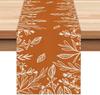 Bandera de Mesa Americana Nórdica Transfronteriza de Otoño Acción de Gracias Calabaza Hoja de Arce Tela Bandera de Mesa Mesa de Centro Sala de Estar Comedor Bandera de Mesa Decorativa