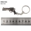 Pingente Mini 1911 Liga GLOCK Modelo P92 G17 Chaveiro Revólver Sand Eagle 5cm