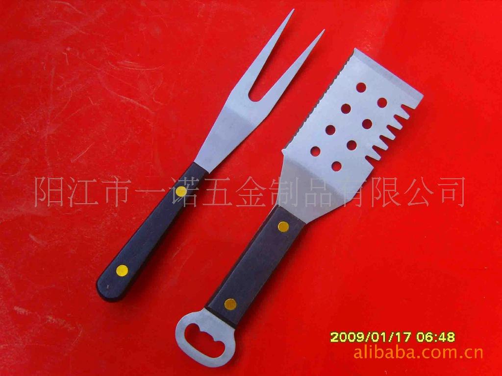P-011Z烧烤工具烧烤叉烧烤铲刷夹BBQ工具