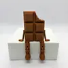 Decoraciones Navideñas y de Halloween Fantasma para Fiestas Impresas en 3D Transfronterizas con Articulaciones de Pierna Móviles, Modelo de Mini Escena