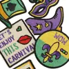 Em Estoque Mais Vendidos Série de Palhaços Desenho Animado Bordados em Computador Patches de Bordado DIY Bolsas Roupas Acessórios Patches de Tecido