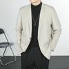 Terno Casual Moderno para Negócios Paletó Terno Vestido de Casamento Masculino Adolescente Manga Comprida Regular Colarinho de Terno Primavera e Outono