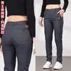 Pantalones Casuales de Alta Calidad para Hombre Modernos Versátiles de Negocios Primavera y Otoño Gruesos Largos Rectos Ajustados Pantalones de Trabajo