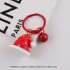 Chaveiro Criativo de Papai Noel Multiestilo Natalino DIY Penduricalho para Bolsa Material de Joia Acessórios Pequenos