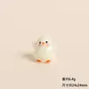 Resina Desenho Animado Fofo Pintinho Branco Boneca Fofa Acessórios para Joias DIY Ornaments para Micro Paisagem Desktop Carro