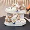 Zapatillas Deportivas Nuevas de Primavera 2026 para Niños y Niñas, Zapatos Deportivos para Exteriores, Ligeras para Niños Mayores y Estudiantes, con Ranuras para Tarjetas y Velcro, Modernas