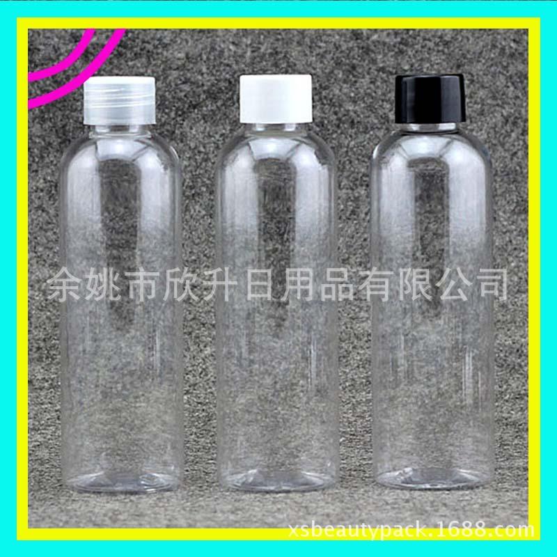 200ml 圆肩pet+普通光面旋盖