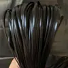 Ratán Sintético 5mm Ratán Plano Material de Tejido Línea de Ratán PE Ratán Sintético Bolsa Tejida DIY Hecho a Mano Plástico Metabo