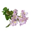 Planta en Maceta Adelfa Transfronteriza Bonsái Hoja de Camote Pequeño Flor Artificial Falsa Planta Verde Decoración de Escritorio Sala de Estar Arreglo de Flores Falsas