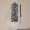 Plumero multifuncional retráctil de mango largo con plumas de fibra, plumero flexible, plumero para limpieza de autos, limpieza del hogar