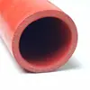 Mangueira de silicone reforçada com tecido, resistente a altas temperaturas e alta pressão, tubo de borracha vermelha, parede espessada de 7mm, tubo de silicone de grande diâmetro