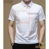 2025 Nuevo Botón Estampado Digital 3D Moda Transfronteriza Moda Masculina Europea y Americana Camisa de Cuello de Solapa a Cuadros Ajustada para Hombre