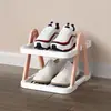 Sapateira Simples Artefato de Armazenamento para Porta de Casa Novo Armário de Sapatos Interno Multicamadas Economizador de Espaço Pequeno Estreito Rack de Armazenamento