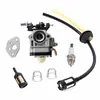 Adequado para carburador Troy-Bilt TB2BP TB2BVECRM2BP YM2BP 753-06442