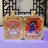 [Modelo de Bestia Dorada Tragadora] Tanka del Monte Wutai Plaza de los Cinco Ancianos Ocho Deidades Guardianas Colgante Amuleto de Buda Collar Hecho a Mano