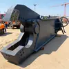 Cizalla de pico hidráulica para excavadora, cizalla de pico hidráulica giratoria de 360 grados, cizalla de pico multifuncional para excavadora