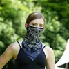 Pañuelo Mágico Triangular de Ciclismo Paisley Europeo y Americano Protección Solar Máscara de Verano para Exteriores Protección de Cuello de Seda de Hielo Toalla Facial Transpirable y Delgada