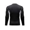 Camiseta ajustada de entrenamiento para hombre PRO Fitness Running, Amazon, elástica, de secado rápido, de manga larga, ropa