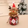 Bolsa de Manzana Navideña con Cierre, Bolsa de Regalo para Nochebuena, Bolsa Pequeña de Regalo para Niños, Bolsa de Manzana Navideña