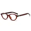 Nuevas Gafas Aso Ovaladas Estilo Coreano para Mujer con Montura Pequeña tipo Nerd, Aspecto de Alta Gama, Aptas para Lentes Graduados