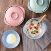 Tazón creativo para fideos instantáneos sabor trigo con tapa tazón para sopa para estudiantes vajilla japonesa lonchera tazón para fideos instantáneos taza para fideos instantáneos regalo fabricantes