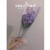 Tulipán Lirio del Valle Tejido a Mano Ramo Individual Exquisito Regalo Festividad Día de San Valentín Día de la Madre Día del Maestro