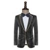 Chaqueta de traje para hombre reunión anual banquete presentador de eventos examen de arte vestido escenario coro cantante traje ajustado