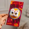 2026 Año del Caballo Nuevo Peluche Dibujo Animado Billetera de Dinero de la Suerte Creativa Festival de Primavera Sobres Rojos para Niños Bolsita de Sobres Rojos de Año Nuevo