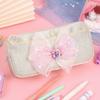 Nueva Bolsa de Lápices con Lazo de Princesa Linda Leche Huhu ins Bolsa de Papelería de Alto Valor Bolsa de Lápices de Alta Calidad para Estudiantes de Primaria
