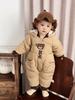 Ropa para Bebé, Ropa de Invierno, Monos de Algodón, Ropa Gruesa de Terciopelo Cálida para Bebés Niños, Ropa para Salir en Invierno, Bodis y Ropa para Gatear
