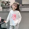 Camiseta de Manga Larga para Niña Colección Primavera y Otoño 2026, Top de Algodón Puro para Niñas Jóvenes, Camiseta Base Versátil de Moda Casual