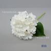 Hortensia artificial de tacto suave, de un solo material de goma sintética, para decoración de mesa de comedor, hotel, boda, arreglo floral, accesorios de fotografía