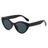 Nuevos Lentes de Sol Ojo de Gato Estilo Coreano Modernos Simples Reductores de Rostro Ins Tiktok Tendencia Lentes de Sol para Mujer