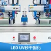 Máquina de Serigrafía UV de Dos Colores - Máquina de Moldeo por Inyección de Encaje Impresión de Carcasas de Plástico Máquina de Serigrafía UV de Doble Cabezal Máquina de Serigrafía