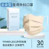 Máscara Médica Descartável Formato Borboleta para Mulheres com Alto Aparato, Branco Novo Estilo, Proteção Solar, Respirável, Ondulada Cirúrgica Médica Independente