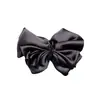 Elegante Pinza para el Cabello con Lazo Negro para Mujer 2026 Nuevo Estilo Accesorio de Alta Gama para Aumentar el Volumen del Cabello, Pinza para Moño, Pinza de Tiburón